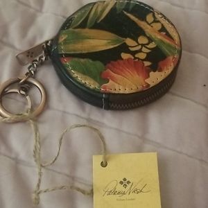 Patricia Nash pocketbook keychain